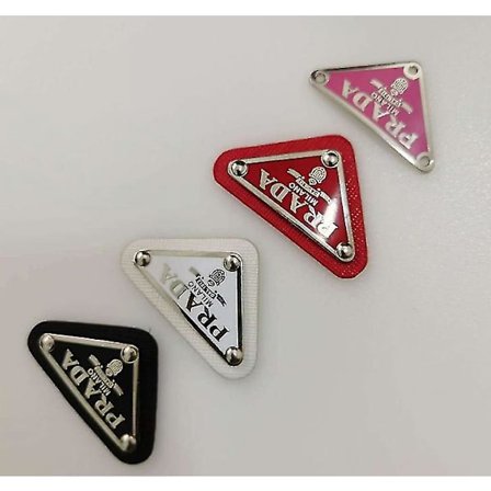 Designer Metal Bling Croc Jibbitz Accessory Badge Shoe Charms (Vit)