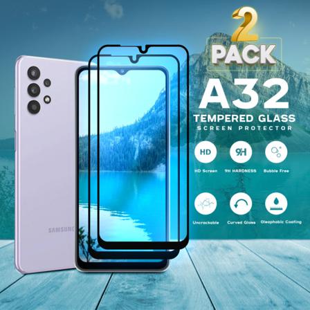 2 Pack Samsung Galaxy A32 5g - Härdat Glas 9h - Super Kvalitet