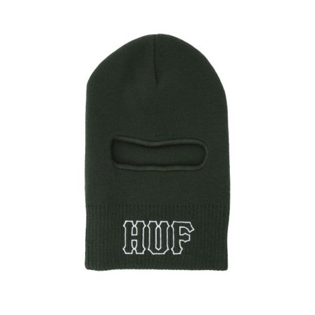 HUF - Grön balaclava Beanie - Vogel Forest Green Balaclava @ Hatstore
