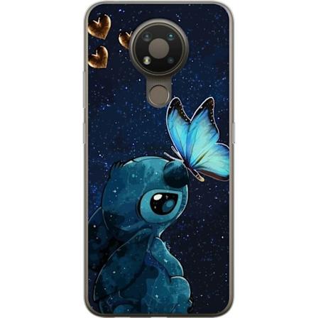 Nokia 3.4 L pin kyv kuori Stitch perhonen