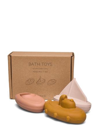 Troels Bath Toys 3-Pack Brown Liewood