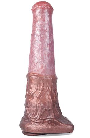 Pink Alien Strong Bello Metallic Dildo 28,5 cm Dragon dildo - Blushme.se