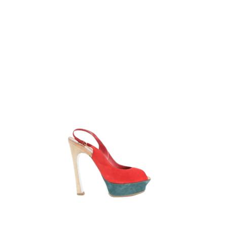 Saint Laurent Vintage - Vintage Skor - Röd - Dam - Storlek: 39 Eu, Dam, Storlek: 39 EU