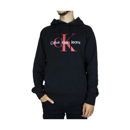 Calvin Klein, Hoodies Zwart, Heren, Maat:L