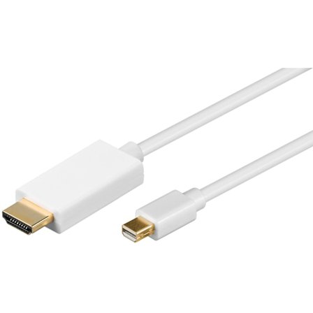 Adapterkabel för Mini DisplayPort /HDMI , Guldpläterad