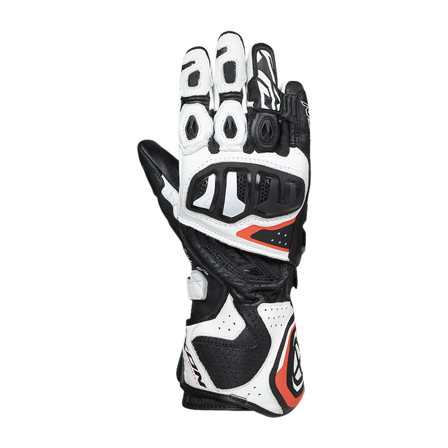 Rękawice Motocyklowe IXON Vortex GL Czarny/Złamany Biały S