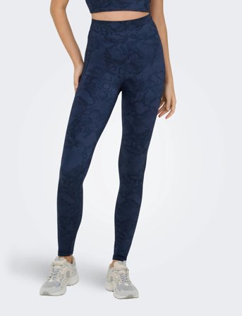 Only Play Onpjam-2-Fire Hw Aop Pck Train Tight - Navy - XS