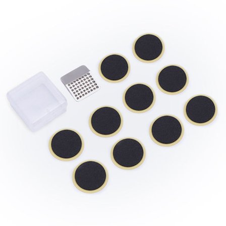 #10 stk. Heavy Duty Gummi Dæk Reparation Nød Dæk Lap Universal Rund Dæk Reparation Motorcykel Dæk Reparation Cykel Slange Reparation#