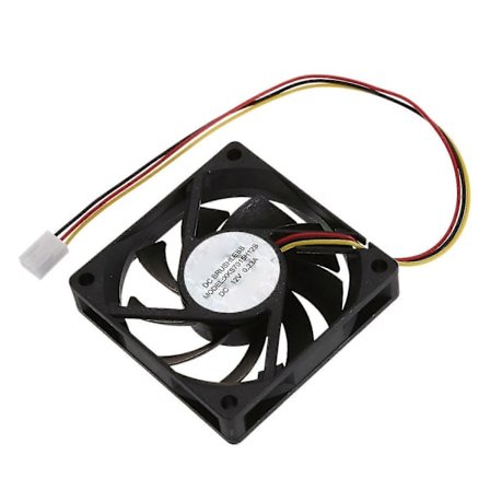 Intern 12v 3-pin CPU-vifte ER-vifte for PC 70x70x15mm