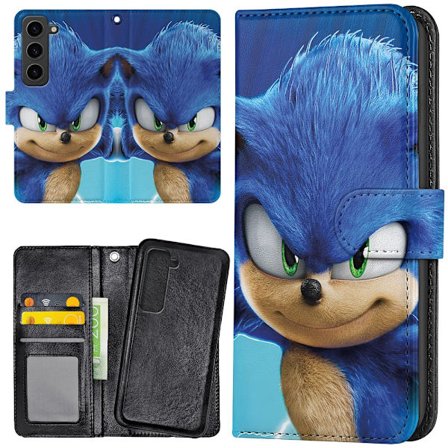 Samsung Galaxy S23 Plus - Plånboksfodral/Skal Sonic the Hedgehog