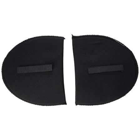 993812 “Halvmåne” borrelås skulderputer S, Svart