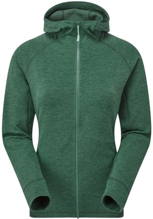 Rab Nexus Hoody naisten fleecetakki, Green Slate