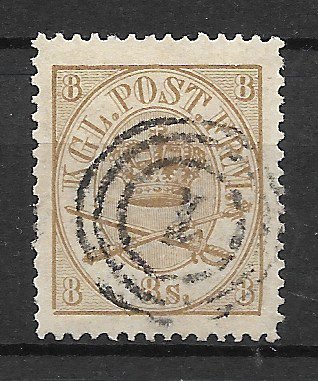 Danmark 1864 - AFA 14 - Stemplet