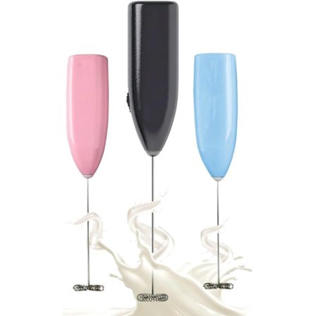 3-delt melkeskummer, elektrisk skummer for kaffe, latte, matcha,