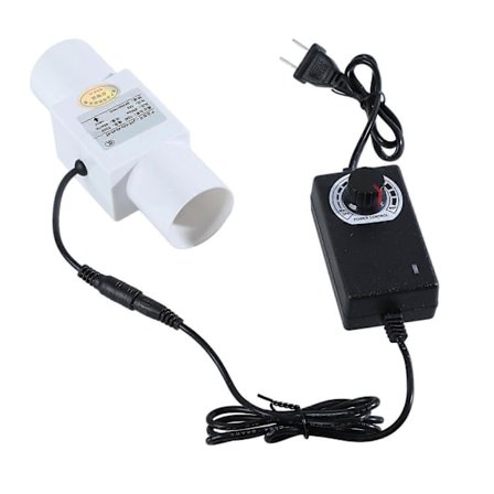 Inline Kanalventilator med Variabel Hastighedsregulator 12V Ventilationsudsugningsventilator Rørventilator til Luftvarme Køleforstærker-Perfet