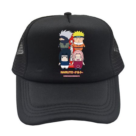 Naruto nätmössa utomhus baseball mössa för studenter Q version för fyra personer