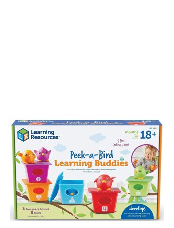 Learning Resources Peek-A-Bird Learning Buddies Multi/patterned