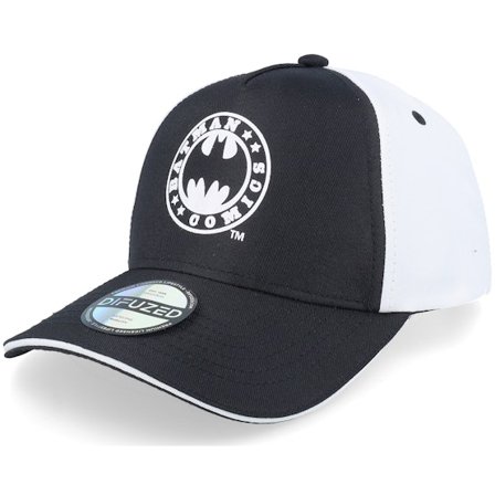 Difuzed - Black - adjustable - Cap - Batman Black/White A-Frame Adjustable - Hatstore