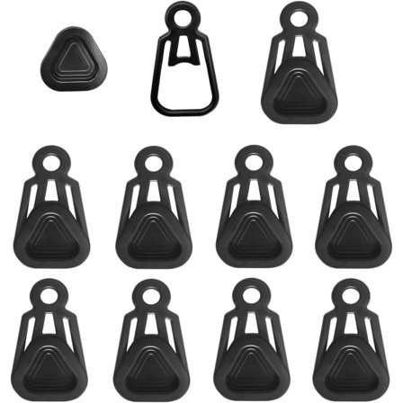 Utomhus Camping Klättring Tältklämma Markis Klämmor Multifunktionell Vindtät Vindrep