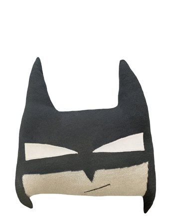 Knitted Cushion Batboy Grey Lorena Canals