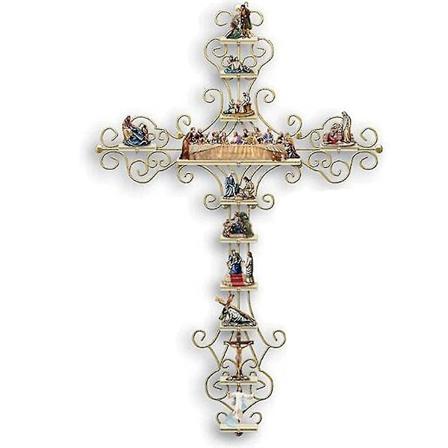 Jesus kors historie veggklistremerker PVC-klistremerker (20x30cm)