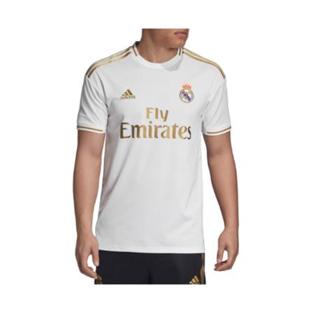 Adidas, Real Madrid Home Wit, Heren, Maat:S,polyester