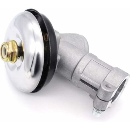 Ahlsen Kulmavaihde Raivaussaha, Universaali Raivaussahan Vaihdepää, Ruohonleikkurin Vaihdelaatikko Ruohotrimmerille/Moottorisahalle (26mm, Pyöreä, 9 