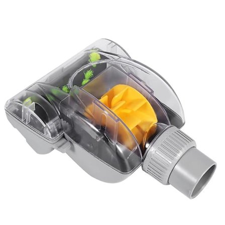 Lättviktig dammsugare turboborste, robust turboborsthuvud, säker för kuddar och sängkläder, 115mm