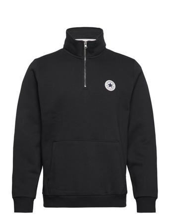 Retro Chuck Quarter Zip Bb Sweat-shirt Genser Svart Converse*Betinget Tilbud