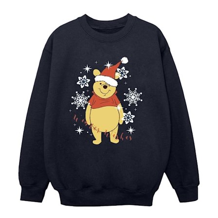 Disney Girls Winnie The Pooh Winter Wishes Sweatshirt 3-4 år