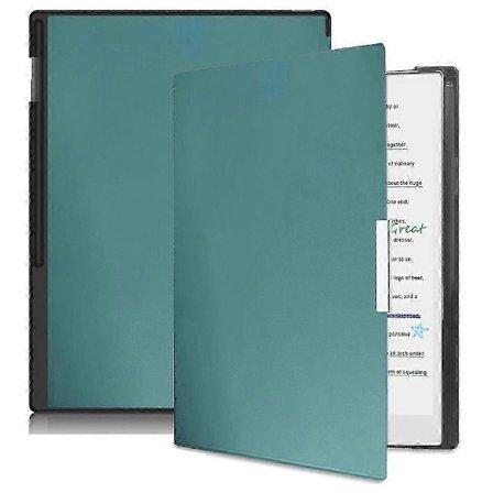 För ReMarkable Paper Pro Fodral PC PU Läder Tablet Skydd med Pennhållare Auto Wake Sleep - Grå