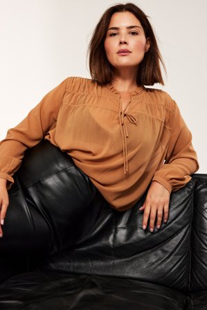 Kappahl | Langermet bluse | Beige