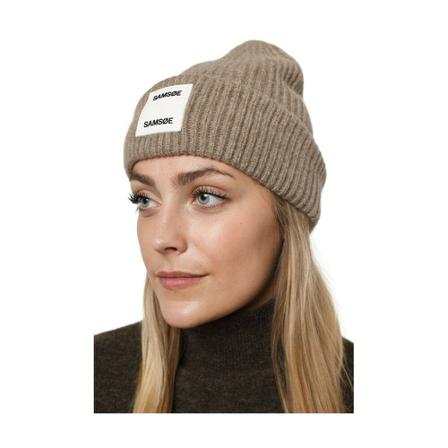 Samsøe Samsøe, Beanie Beige, Dames, Maat:ONE Size,alpaca