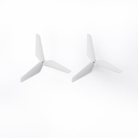 2 stk Hvite 3-Blads Propeller for Syma X5C CCW CW