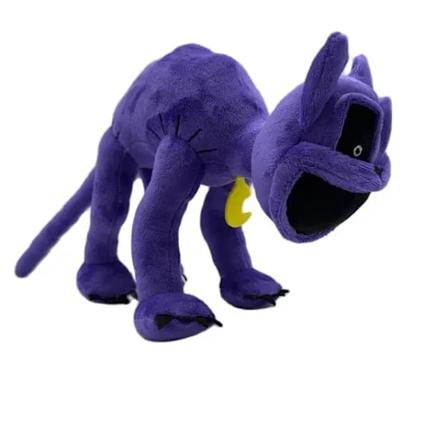 Söt Catnap Plysch Officiell Leende Critters Plysch Monsterfigur Dock Catnap och Dogday Plysch Fylld Djurleksak Present till Barn LILA PURPLE