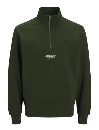 Jack & Jones | Jjesoho Sweat Quarter Zip Hn Noos Jnr | 176