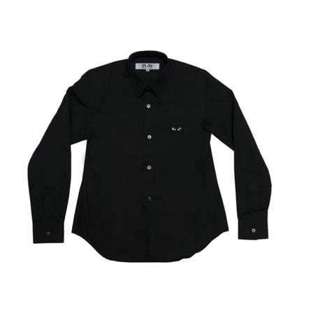 Comme des Garçons, Casual Shirts Zwart, Heren, Maat:L