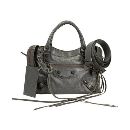 Balenciaga Vintage Pre-owned Handbags Grå, Dame Vintage Tasker, Størrelse: ONE Size