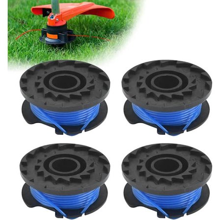 4 st Universal Gräsklippartrådsspole Nylon Trimmer Ersättning