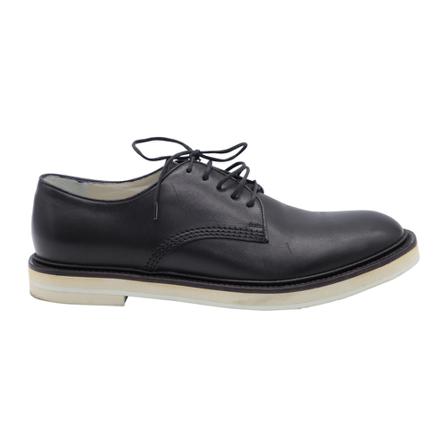 Gucci Vintage, Pre-owned Derby Shoes Zwart, Heren, Maat:40 EU,leer