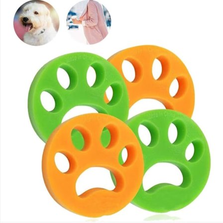 Husdjurshårborttagare, 4 stycken husdjurshårborttagare för tvätt, husdjurshårborttagare för tvätt för hundhår, katthår och alla husdjur