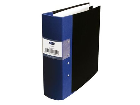 Actual Kontorspärm A4 80mm blå - Lyreco - Kontorsmaterial - Pärmar och register - Träryggspärmar - A4