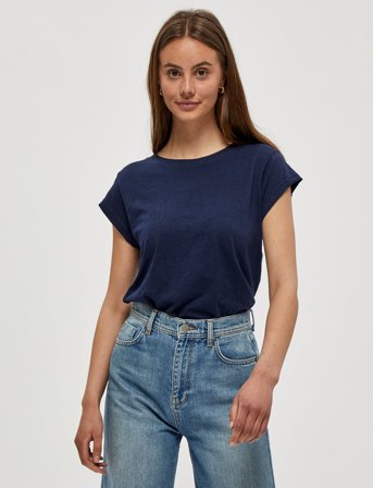 Minus Leti Tee - Navy - XS