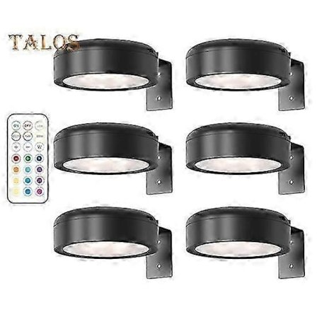 Fjärrkontroll Bildlampa, 100 Lumen Batteridriven Vägglampa[JUN]