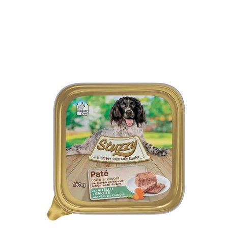 Stuzzy Paté Classico con Vitello e Carote per Cani Adulti