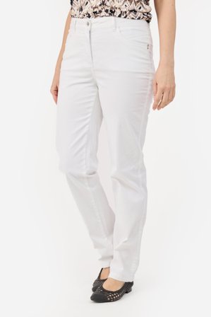 BRANDTEX - Ingrid Bukser - Hvid - Straight fit