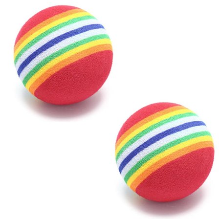 Röda skumbollar 12-pack - Röda