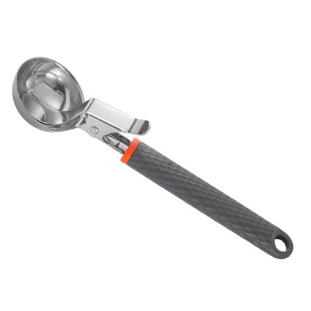 Professionel Is-ske Med Trykudløsermekanisme Stål- Og Plasthåndtag Til Nem Dessertforberedelse