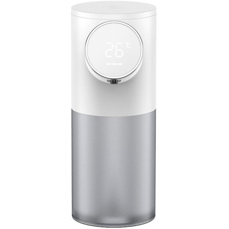 Automatisk skumdispenser Dispenser Oppladbar og kontaktfri hånddispenser pluss bevegelsessensor - Hvit