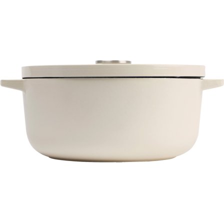 Kitchenaid Gjutjärnsgryta 26 cm/5,2 liter, almond cream - Gjutjärn | Matlagning > Kokkärl & Stekpannor > Grytor > Gjutjärnsgryta | Bagaren och Kocken